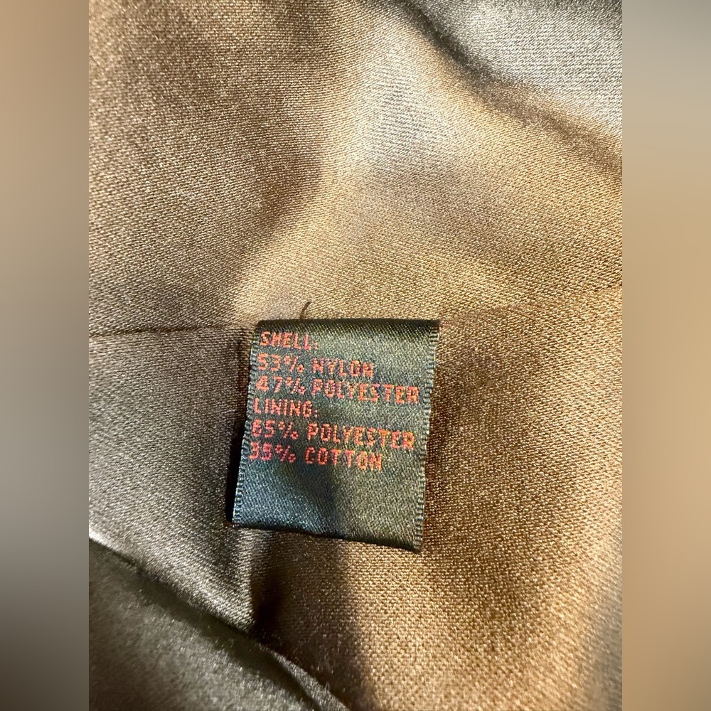 Via Spiga Brown Zebra Jacquard Trench Coat XS Belted Lightweight - Picture 8 of 13